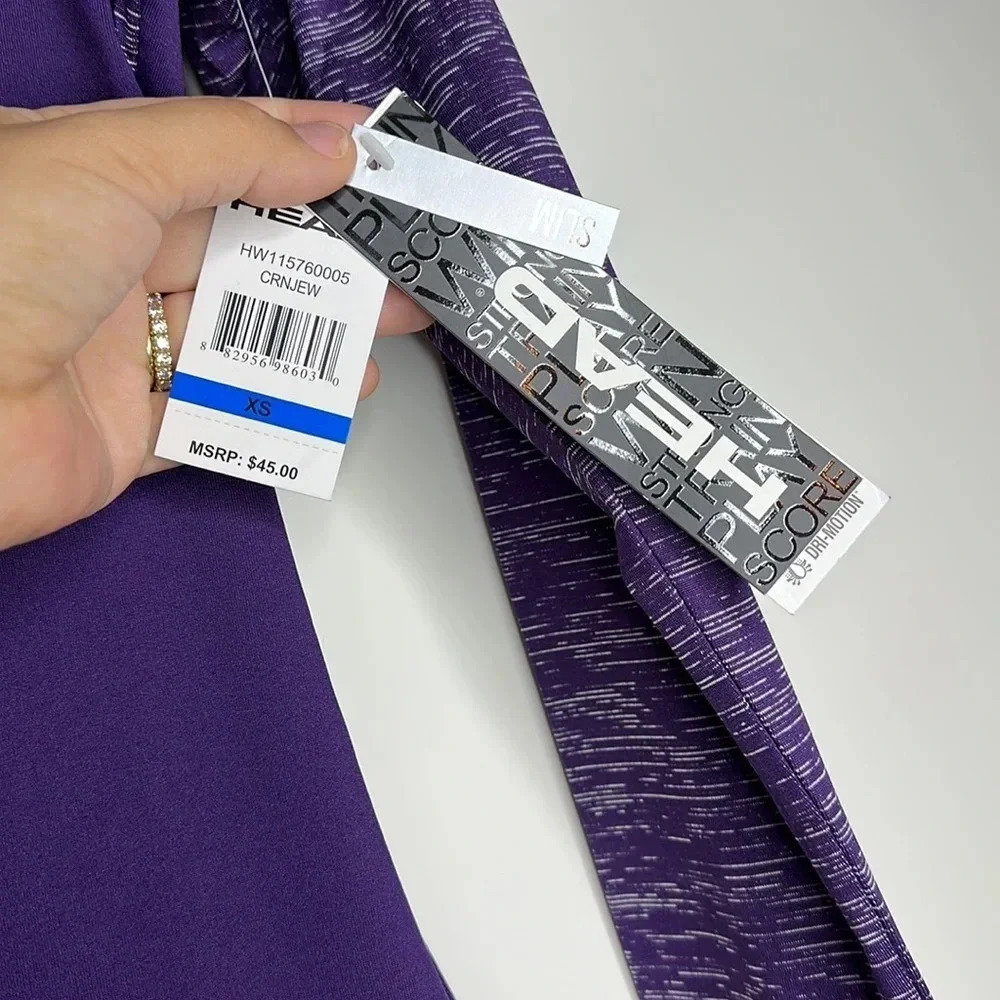 Head | women’s Tennis Pickle ball Athletic 1/4 zip pullover | purple | XS | NWT - Picture 4 of 7